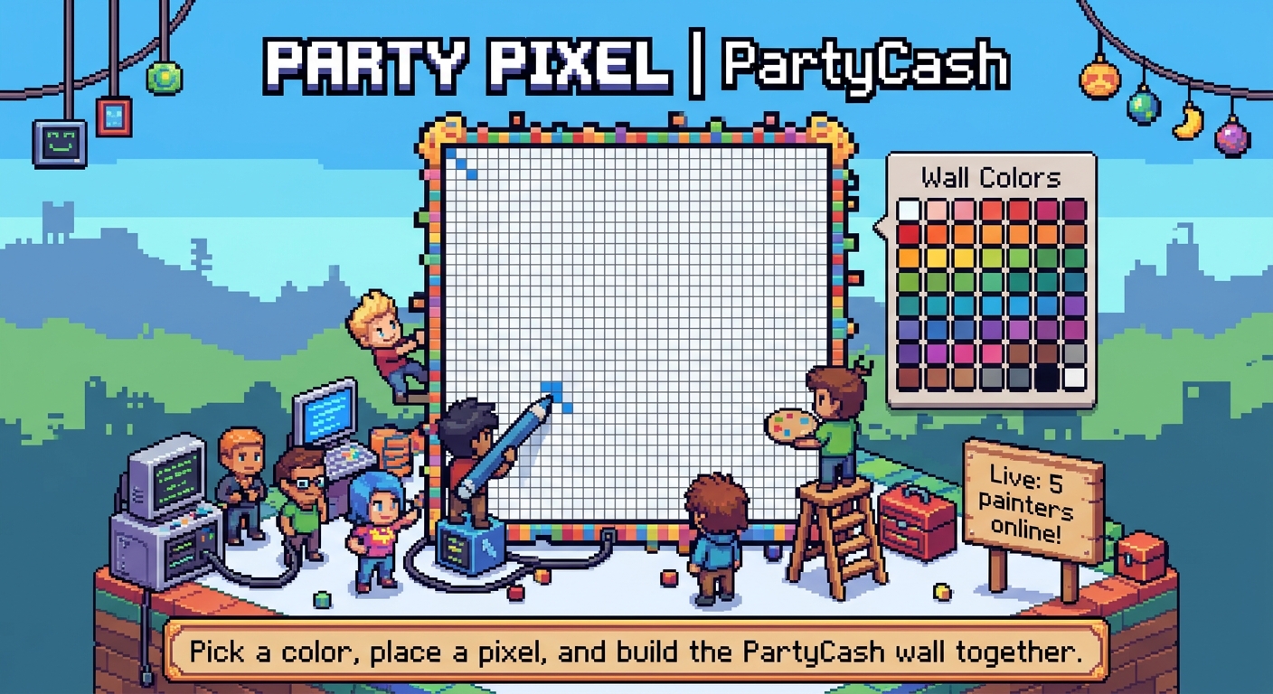 Party Pixel community artwork